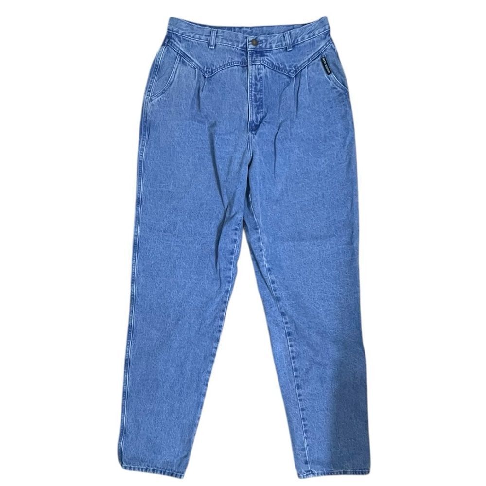 Rocky Mountain Jeans High Waist Mom Fit Blue 90s Style Size L